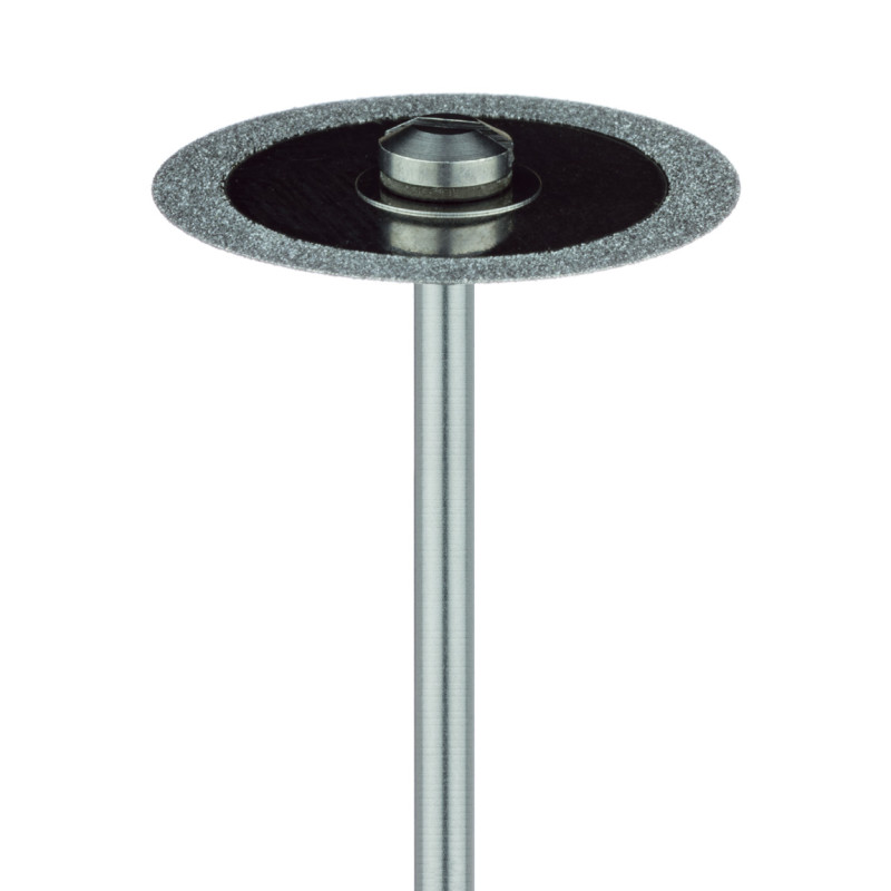 TARCZA DIAMENTOWA, GR. 0,25 MM, ŚREDNI, NA PROSTNICĘ, ŚR. 22 MM