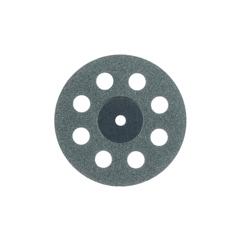 TARCZA DIAMENTOWA, PERFOROWANA, DŁ. 0,3 MM, DROBNY, BARDZO ELASTYCZNA, UNMOUNTED, ŚR. 19,0 MM