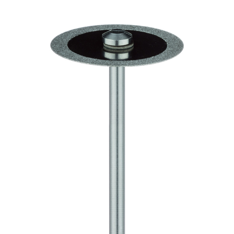 TARCZA DIAMENTOWA Z KRAWĘDZIĄ TNĄCĄ, DŁ. 0,3 MM, DROBNY, BARDZO ELASTYCZNA, NA PROSTNICĘ, ŚR. 19,0 MM