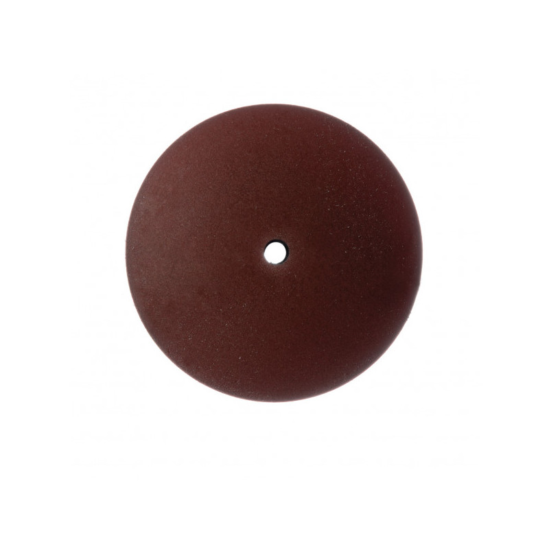 GUMKA UNIWERSAL KRĄŻEK SFER., DO METALU, AMALGAMATU, POLEROWANIE WSTĘPNE, DROBNA, DŁ. 2,5 MM, UNMOUNTED, ŚR. 22,0 MM