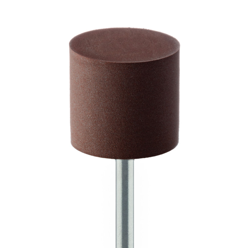 GUMKA UNIWERSAL WALEC, DO METALU, AMALGAMATU, POLEROWANIE WSTĘPNE, DROBNA, DŁ. 12,0 MM, NA PROSTNICĘ, ŚR. 14,0 MM