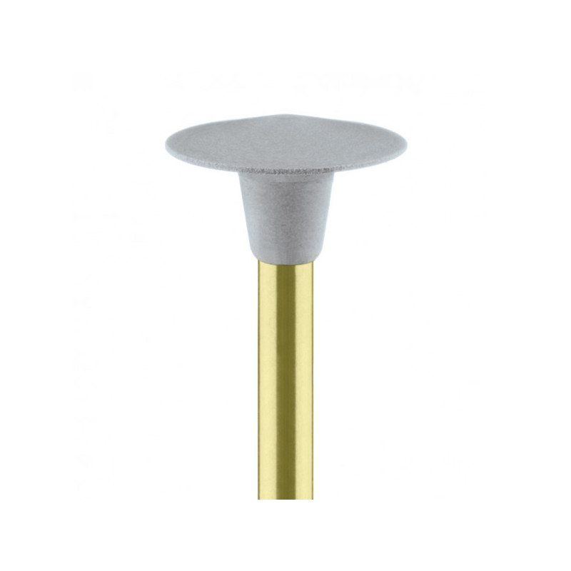 GUMKA DO POLEROWANIA SOCZEWKA, POLEROWANIE NA POŁYSK, SZARA, DŁ. 2,5 MM, NA KĄTNICĘ, ŚR. 10,0 MM