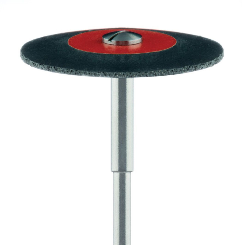 GUMKA DO PORCELANY DIAMENT KRĄŻEK, POLEROWANIE WSTĘPNE, CZARNA, DŁ. 2,0 MM, NA PROSTNICĘ, ŚR. 26,0 MM