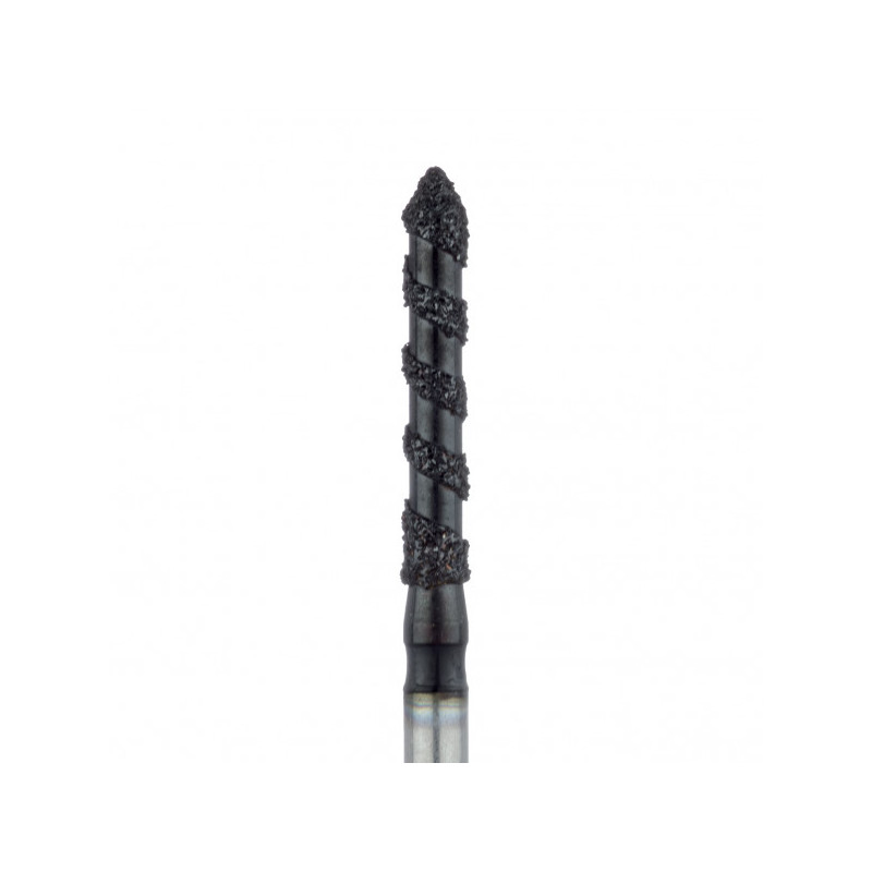 WIERTŁO DIAMENTOWE BLACK COBRA, SZPICZASTY WALEC, DŁ. 10 MM, DO TURBINY, ŚR. 1,6 MM