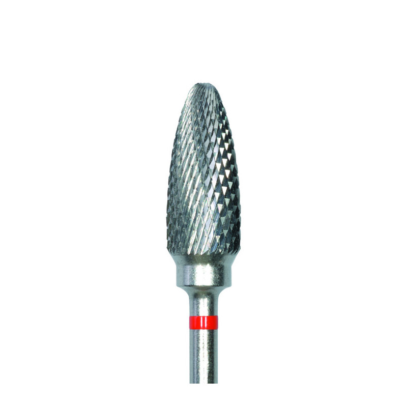 FREZ WĘGLIK PŁOMIEŃ X-CUT, DŁ. 14,0 MM, CIENKIE, NA PROSTNICĘ, ŚR. 6,0 MM