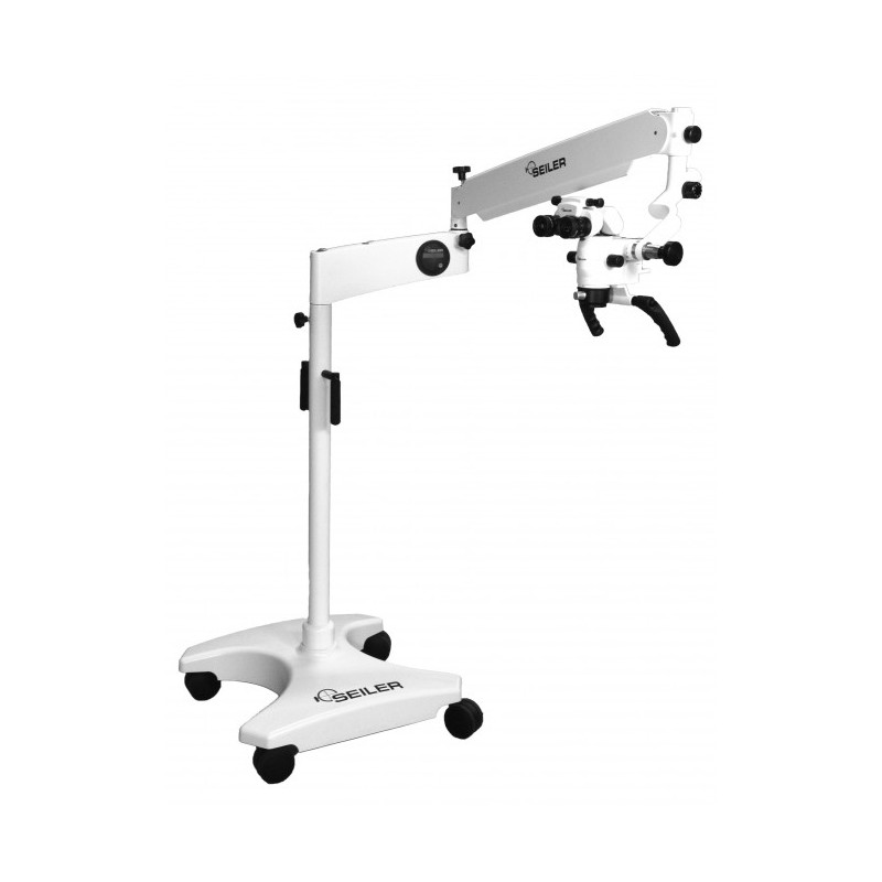 MIKROSKOP STOMATOLOGICZNY, ALPHA AIR 3, GŁOWICA UCHYLNA 0-220, MODEL PODŁOGOWY JEZDNY, LED