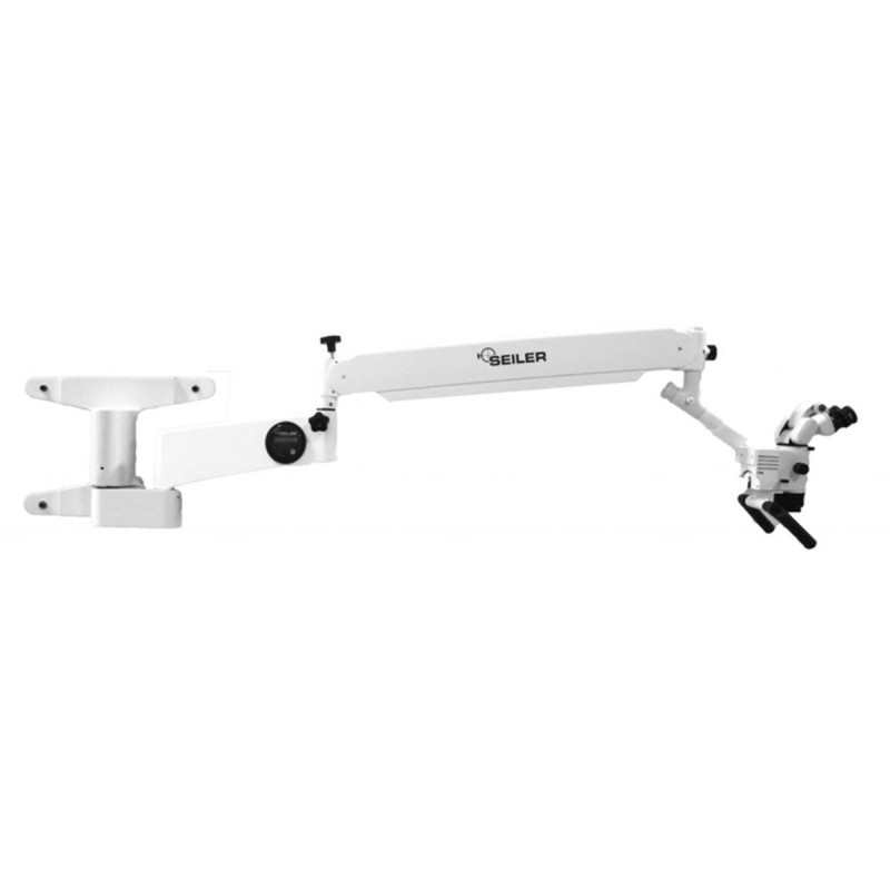 MIKROSKOP STOMATOLOGICZNY, ALPHA AIR 6, GŁOWICA UCHYLNA 0-220, UCHWYT PRZYKRĘCANY DO ŚCIANY, LED