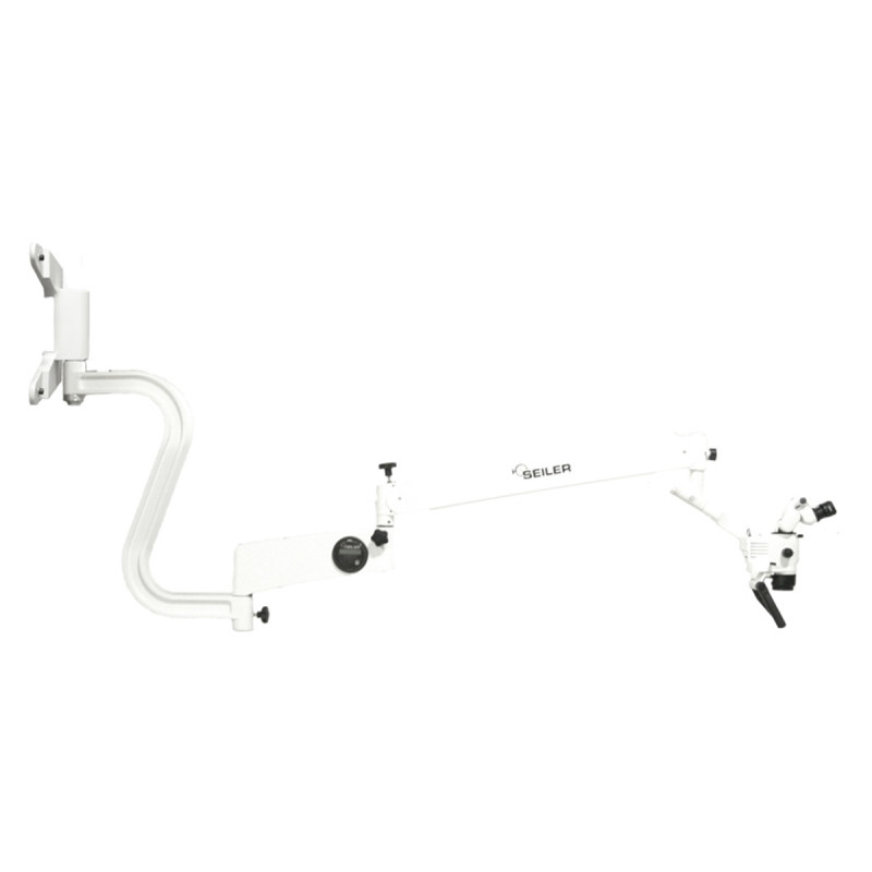 MIKROSKOP STOMATOLOGICZNY, ALPHA AIR 6, GŁOWICA UCHYLNA 0-220, UCHWYT PRZYKRĘCANY DO ŚCIANY, WYSOKI, LED