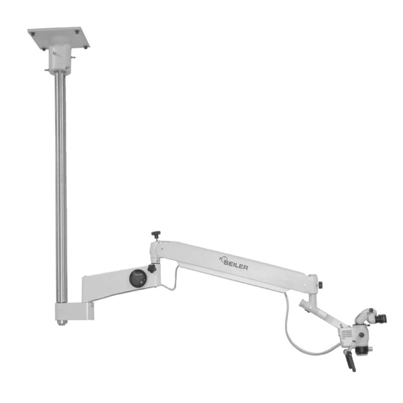 MIKROSKOP STOMATOLOGICZNY, ALPHA AIR 6, GŁOWICA UCHYLNA 0-220, UCHWYT PRZYKRĘCANY DO SUFITU, LED