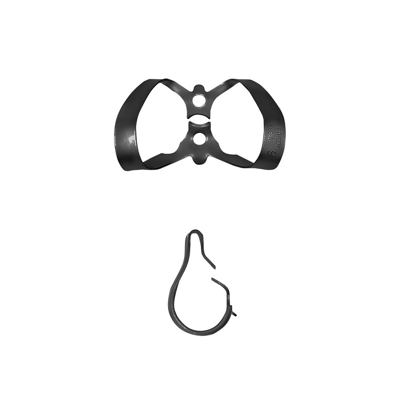 KLAMRA DO KOFERDAMU 9 ANTERIOR ZE SKRZYDEŁKAMI, BLACK LINE