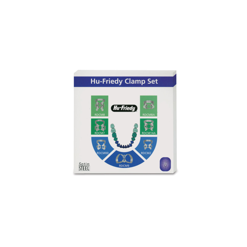 RDC ZESTAW STARTOWY Z 7 KLAMRAMI DO KOFERDAMU