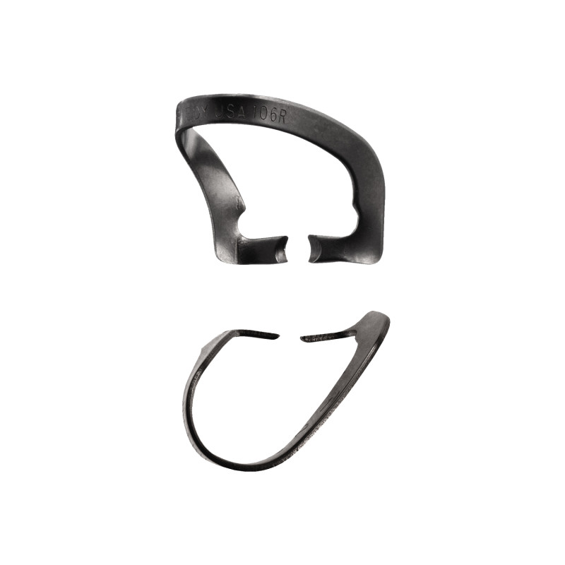 KLAMRA DO KOFERDAMU 106RX ANTERIOR, BLACK LINE