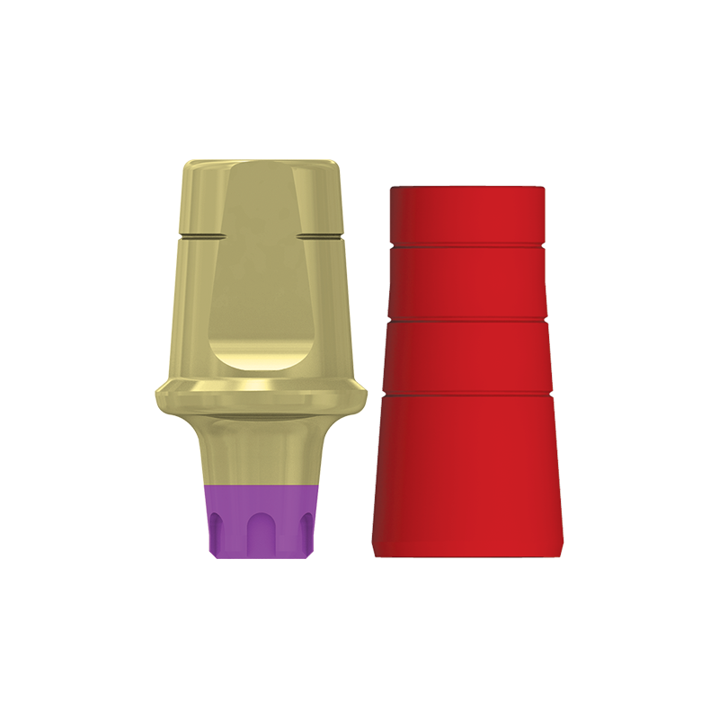 FILAR TYTANOWY PROSTY, ŚR. 5,5 MM, WYS. 6 MM, STOPIEŃ 1 MM, DO IMPLANTÓW C1/V3, SP
