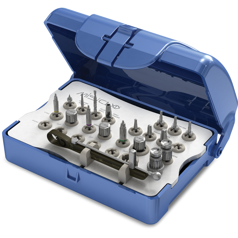 ZESTAW INSTRUMENTARIUM DO IMPLANTÓW C1 XD