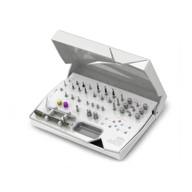 ZESTAW INSTRUMENTARIUM DO IMPLANTÓW Z POŁĄCZENIEM STOŻKOWYM MIS