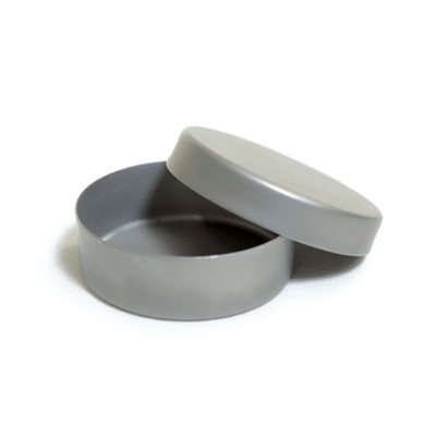 METALOWY, OKRĄGŁY POJEMNIK...