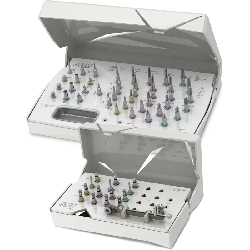 MGUIDE SET - ZESTAW INSTRUMENTARIUM DO IMPLANTÓW Z POŁĄCZENIEM STOŻKOWYM MIS LYNX