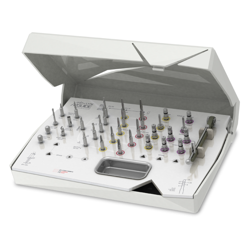 MGUIDE SET - ZESTAW INSTRUMENTARIUM DO IMPLANTÓW Z POŁĄCZENIEM STOŻKOWYM MIS LYNX, NARROW SLEEVE
