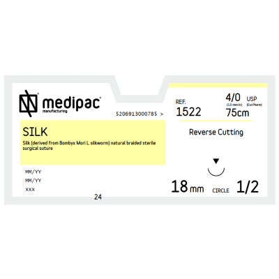 NICI CHIRURGICZNE JEDWABNE...