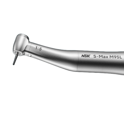 Kątnica na mikrosilnik S-Max M95L , stalowa , ze światłem , przyspieszająca (1:5)
