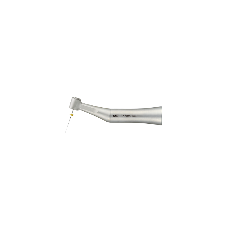 Kątnica endodontyczna na mikrosilnik FX70m , stalowa , bez światła , zwalniająca (16:1) ,obrót 60°
