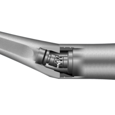 Kątnica endodontyczna na mikrosilnik FX75m , stalowa , bez światła , zwalniająca (16:1) ,obrót 360°
