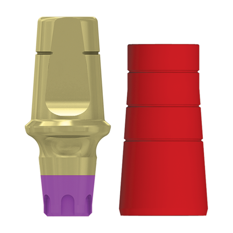 FILAR TYTANOWY PROSTY CPK, WYS. 6 MM, ŚR. 4,8 MM, STOPIEŃ 2 MM, DO IMPLANTÓW C1/V3, SP