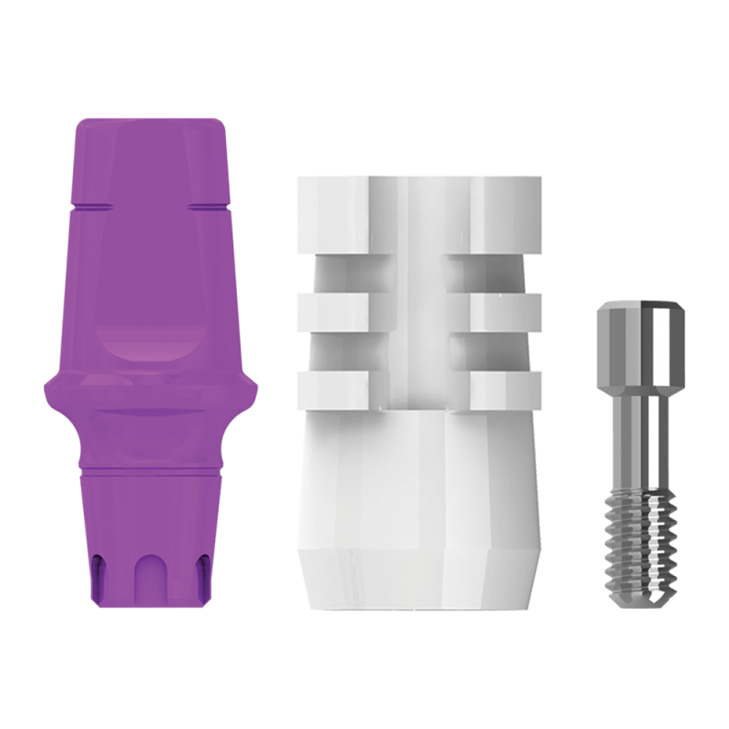 TRANSFER WYCISKOWY DO "ŁYŻKI ZAMKNIĘTEJ", ŚR. 4,8 MM - ZESTAW Z 5 CZAPKAMI, DO IMPLANTÓW C1/V3, SP