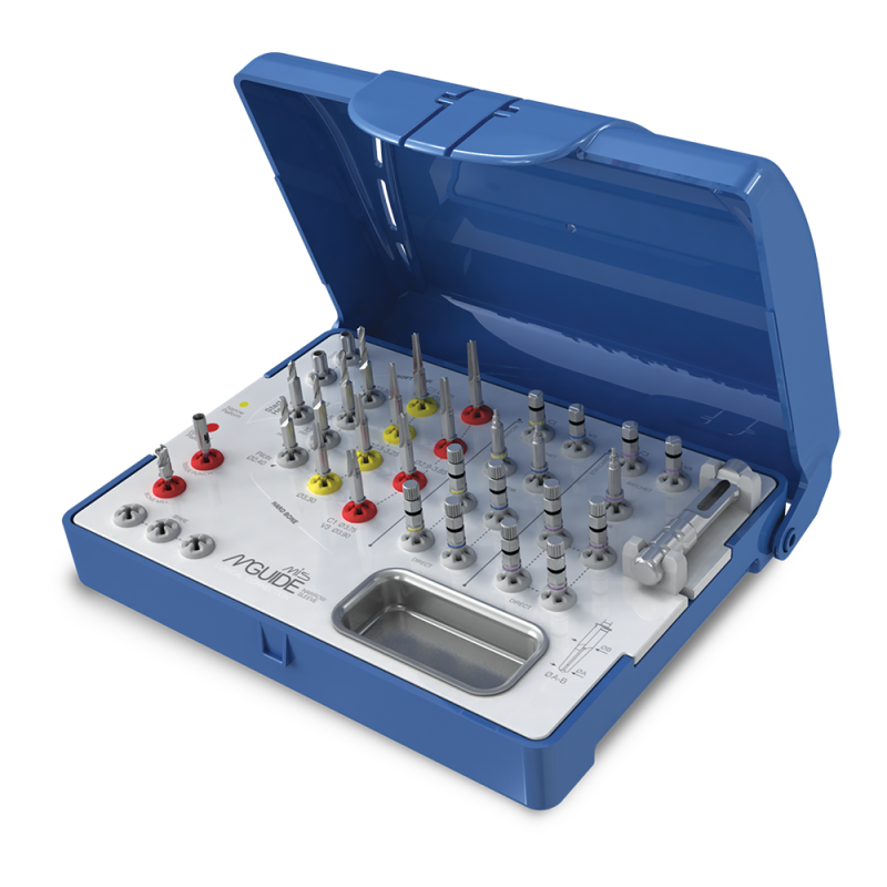 MGUIDE SET - ZESTAW INSTRUMENTARIUM DO IMPLANTÓW Z POŁĄCZENIEM STOŻKOWYM C1/V3, NARROW SLEEVE