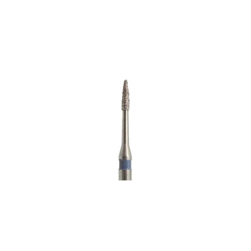 WIERTŁO DIAMENTOWE PŁOMIEŃ, DŁ. 3,5 MM, DROBNY, DO TURBINY, ŚR. 0,9 MM