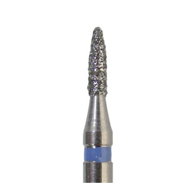 WIERTŁO DIAMENTOWE STOŻEK, DŁ. 3,5 MM, BARDZO DROBNY, DO TURBINY, ŚR. 0,9 MM