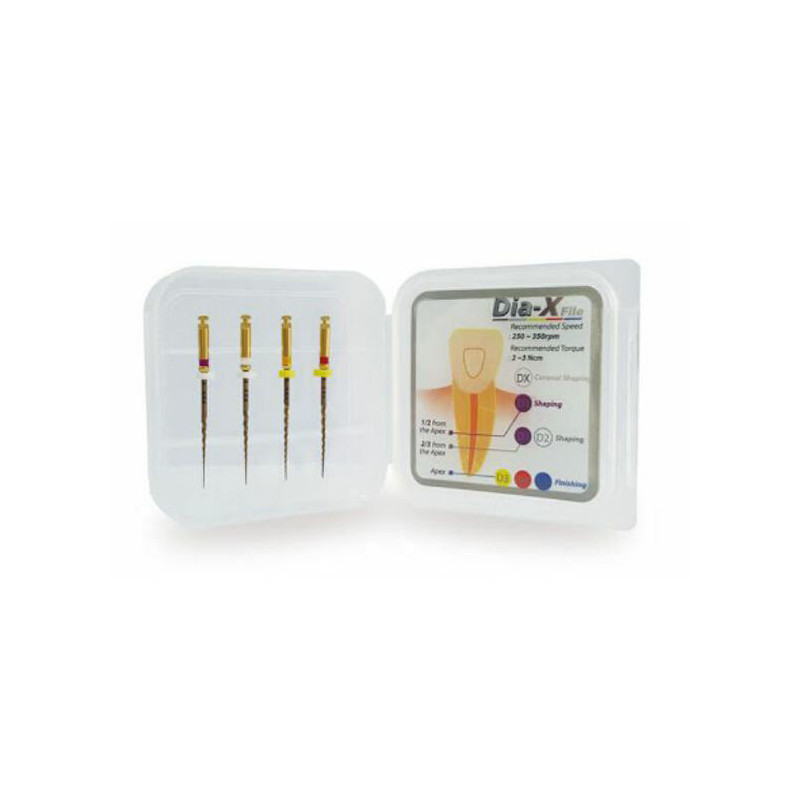 NARZĘDZIE MASZYNOWE, DIA-X FILE D1, NITI DO OPRACOWANIA KANAŁU ZĘBOWEGO