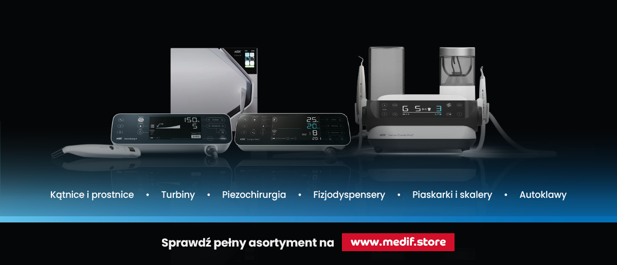 Produkty NSK dostępne w ofercie MEDIF